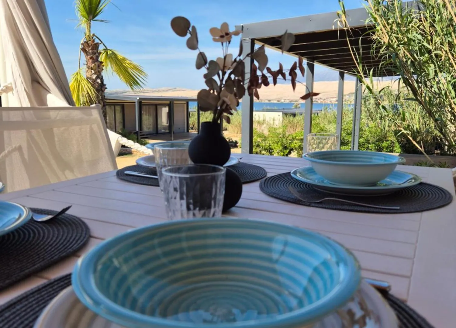 Luxury Mobile Home Moonwalk Terra Park Spiritos, Pag Island , Kolan, Novalja Campingplatz
