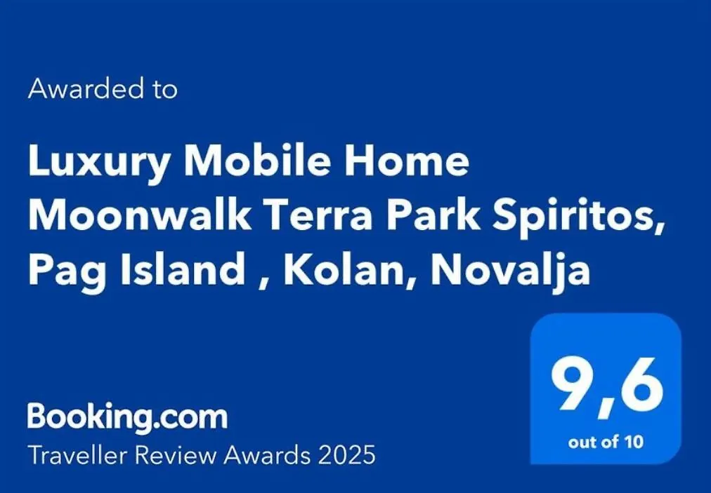 Luxury Mobile Home Moonwalk Terra Park Spiritos, Pag Island , Kolan, Novalja Kolan